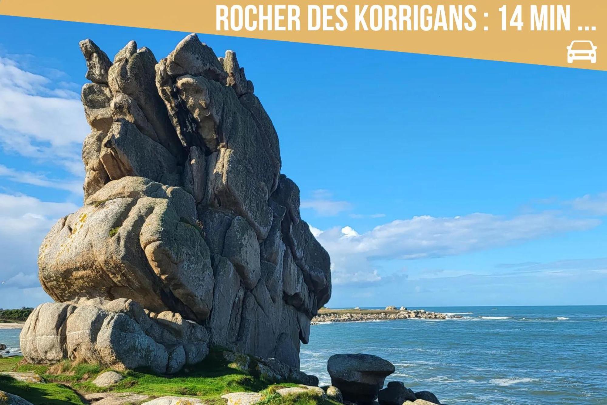 Le Loft Du Dolmen Clara, Entre Terre Et Mer Plounévez-Lochrist Eksteriør billede
