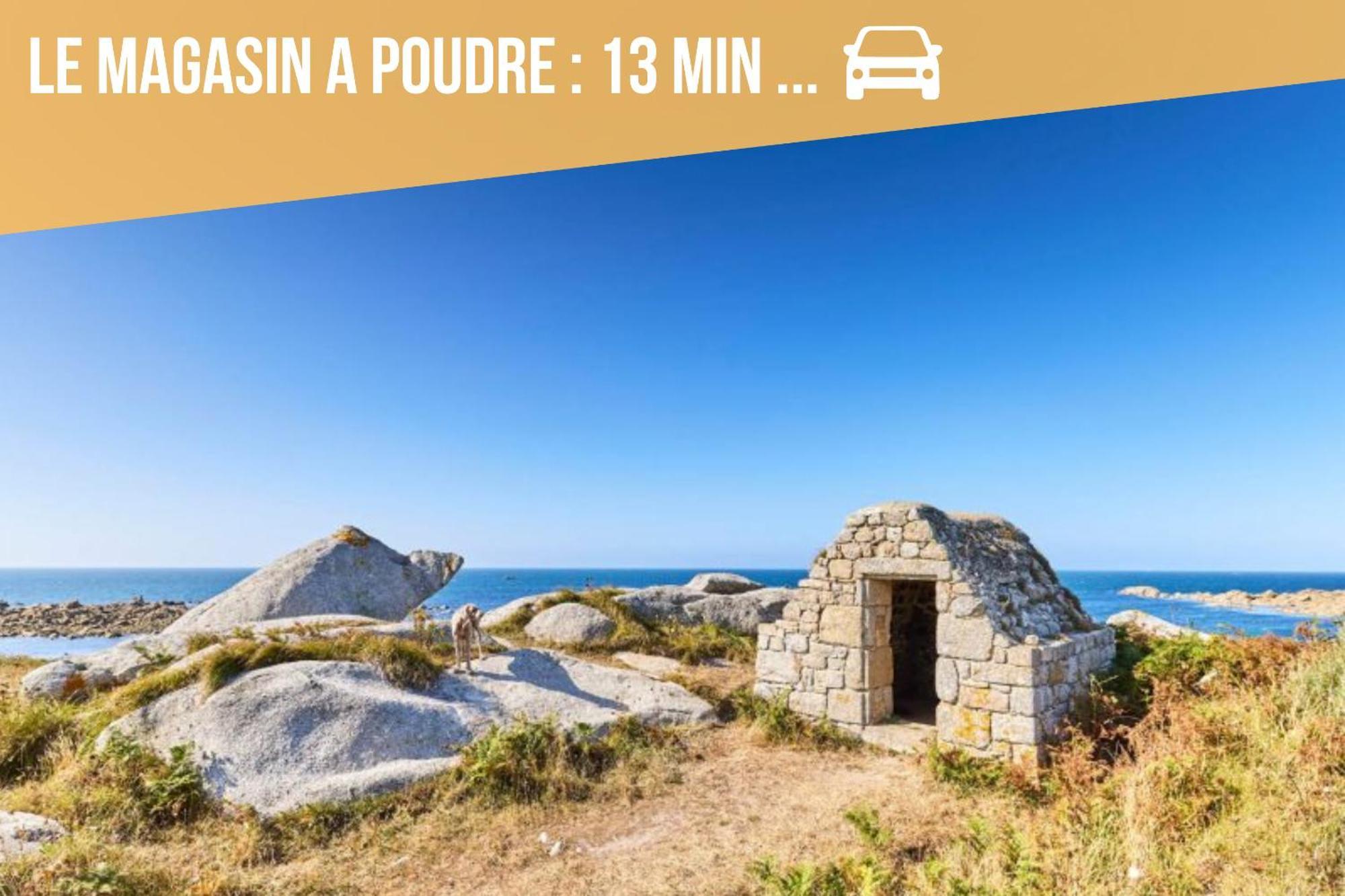Le Loft Du Dolmen Clara, Entre Terre Et Mer Plounévez-Lochrist Eksteriør billede